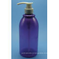 250 ml pet garrafa 250 ml shampoo garrafa preto roxo shampoo bomba de garrafa de plástico